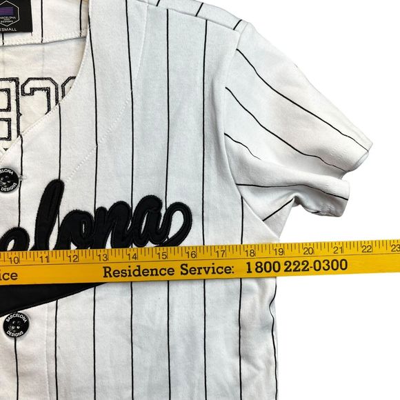 Barcelona #55 Jersey XSMALL Varsity Collection BD1899 Cotton Double Sided - Picture 6 of 7